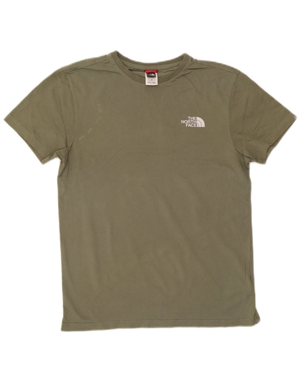 The North Face T-Shirt Homme Haut Petit Vert Coton