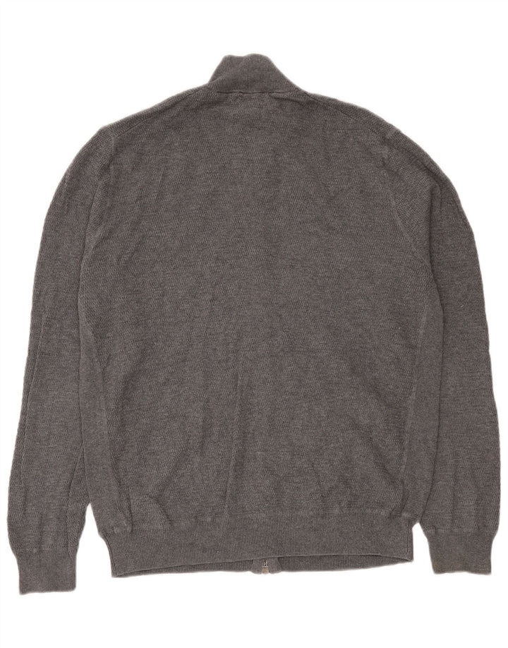 Massimo Dutti Cardigan zippé pour homme XL Gris