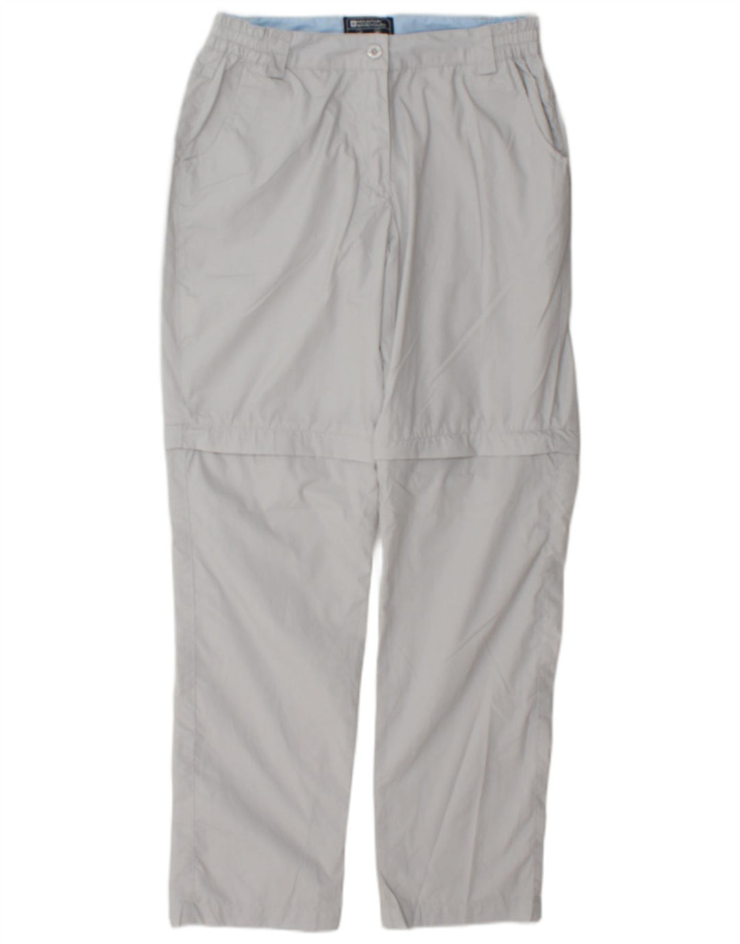 Mountain Warehouse Pantalon Chino Femme UK 8 Small W27 L30 Gris Polyester