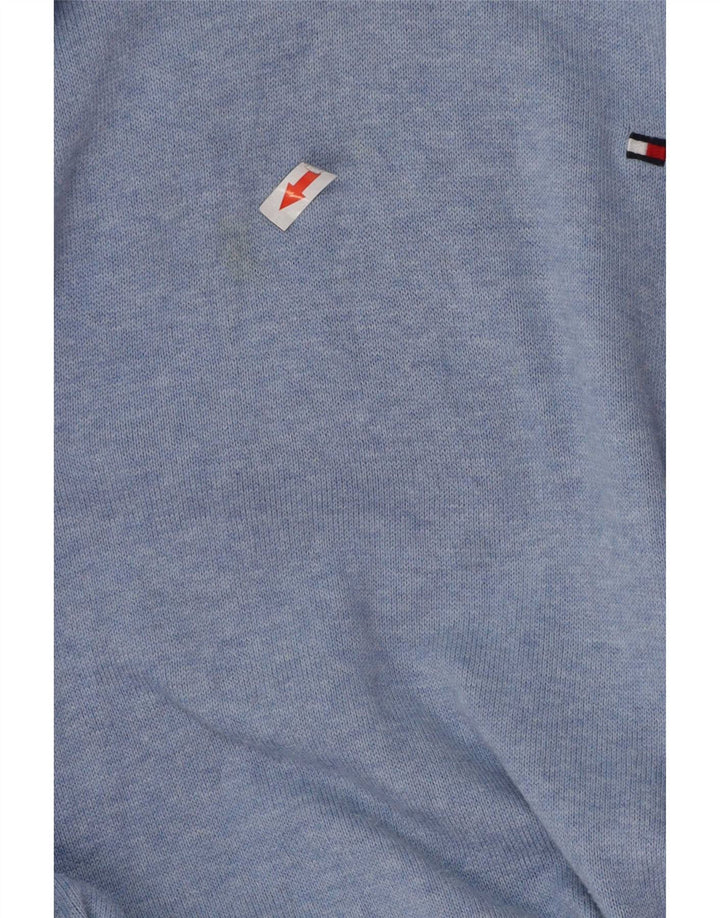 Tommy Hilfiger Pull col V pour homme 2XL Bleu