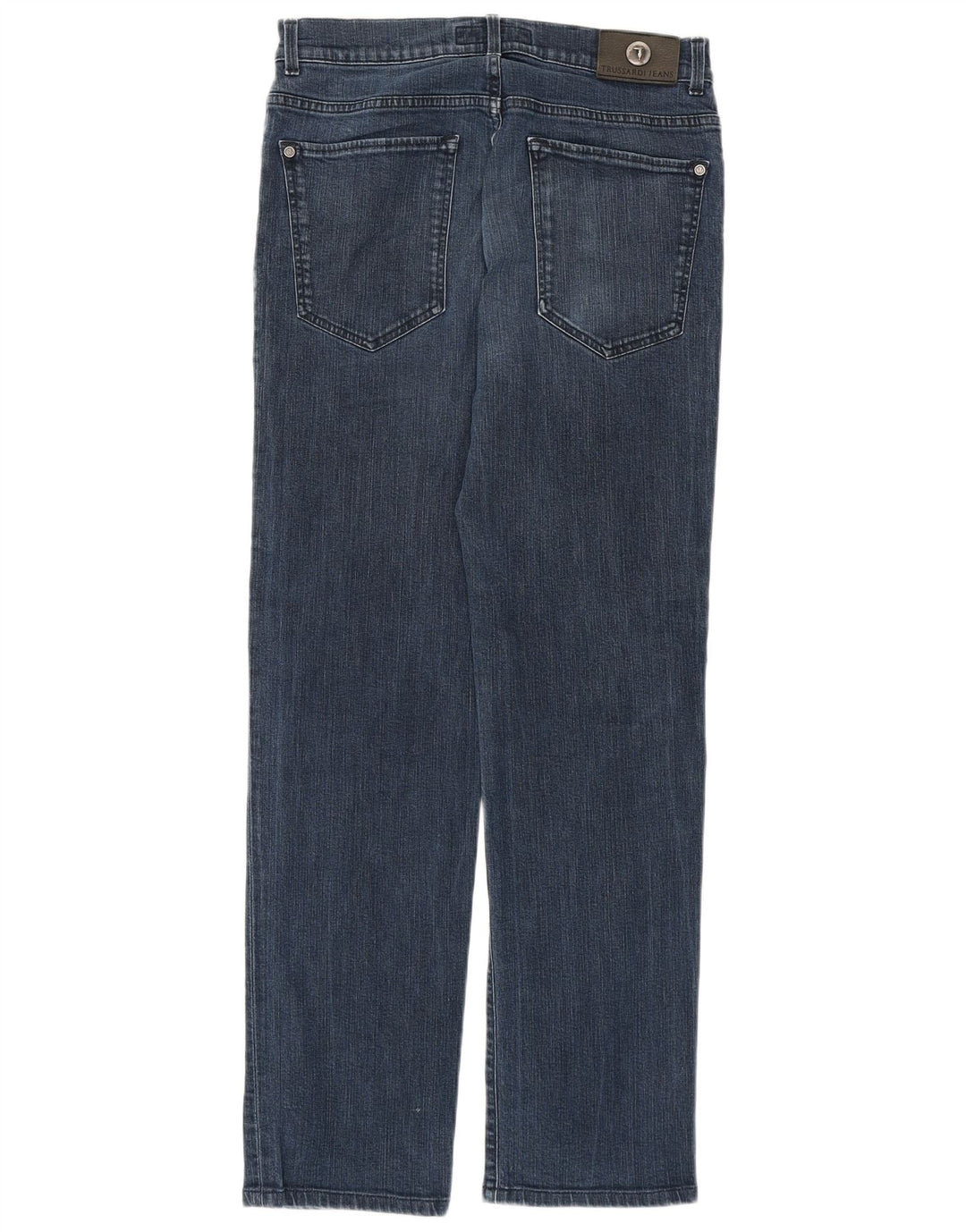 Trussardi Jean Slim W32 L30 Bleu Coton Femme