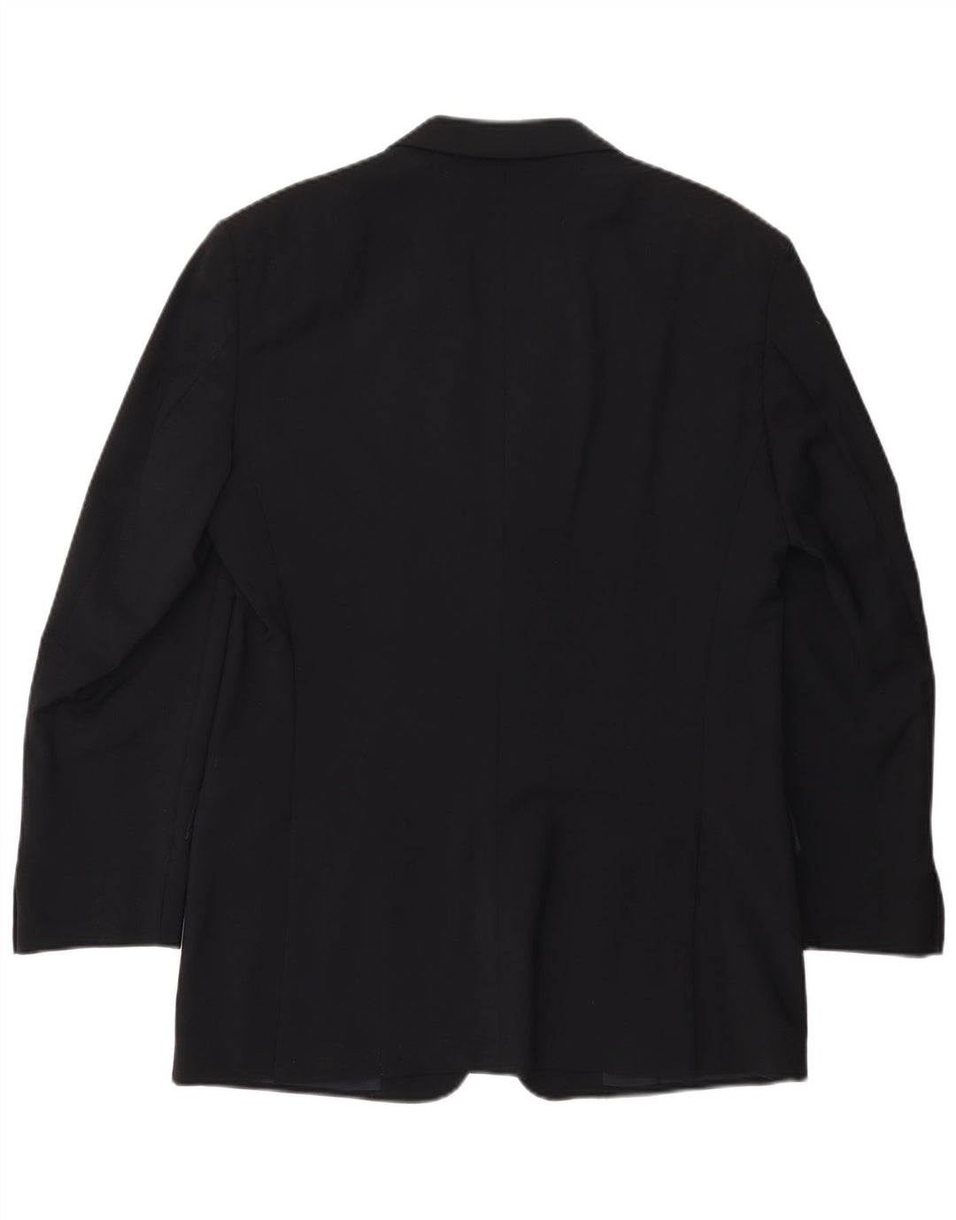 Valentino Veste Blazer 3 Boutons Homme IT 50 Large Bleu Marine Laine