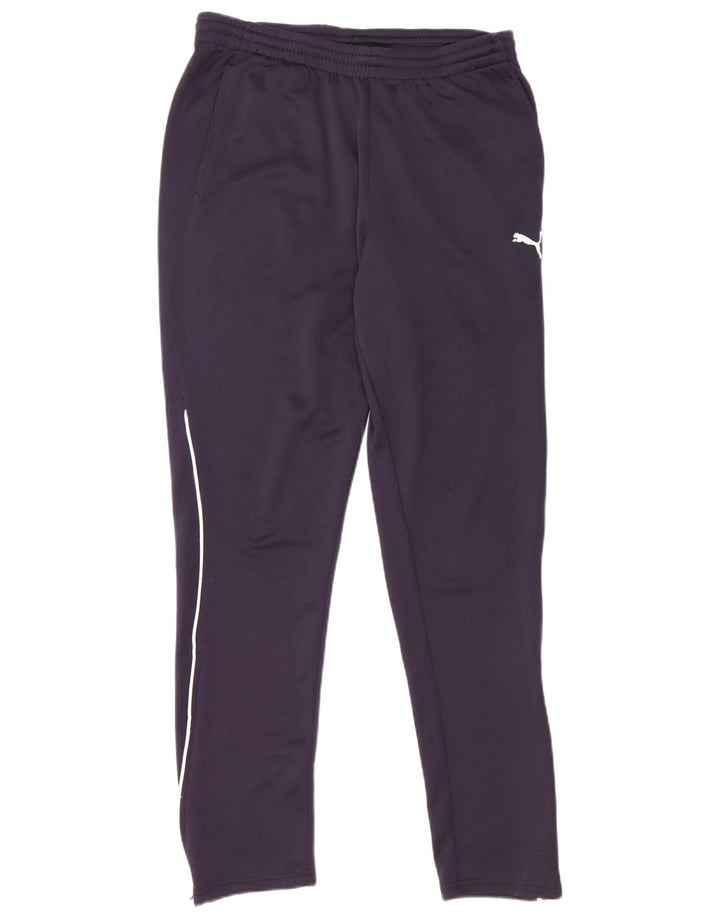 Puma Pantalon de Survêtement Homme Bleu Marine Moyen Polyester