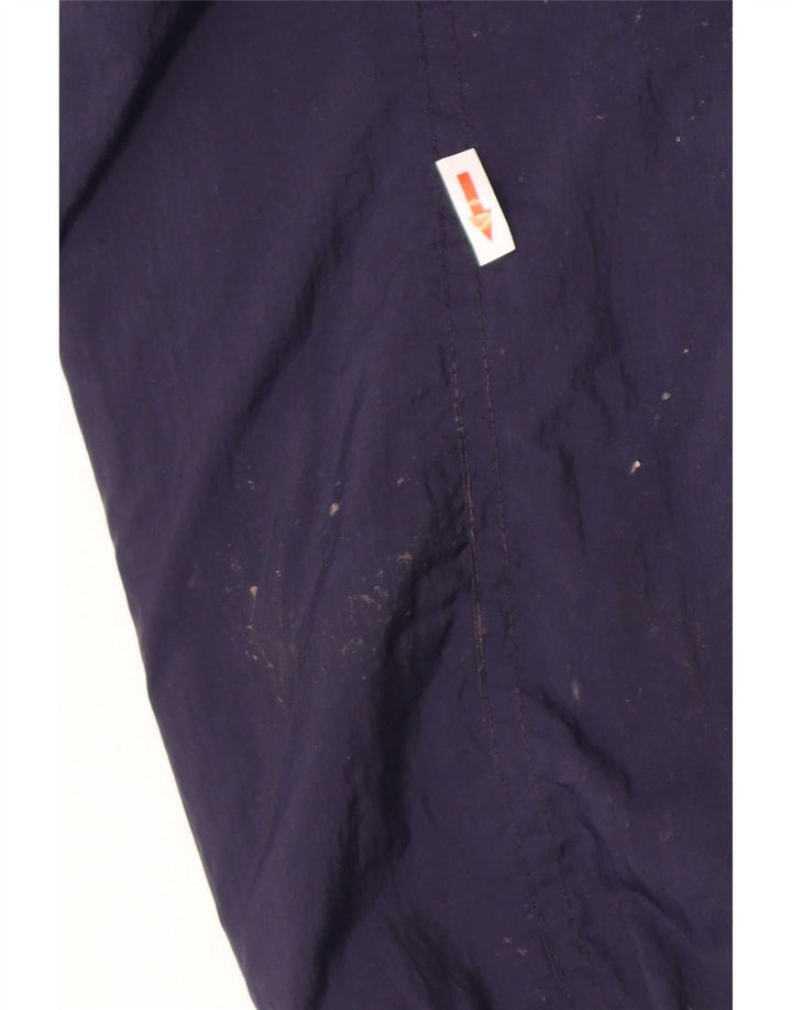 Combinaison de ski vintage pour homme IT 48 Medium Navy Blue Colourblock Polyamide
