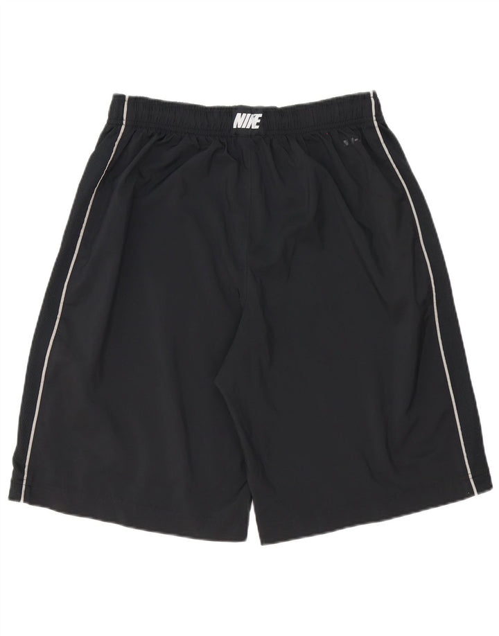 Nike Short de sport Dri Fit pour homme en polyester noir moyen