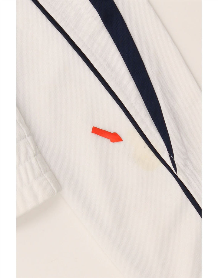 Asics Graphic Survêtement Top Veste Garçon 7-8 Ans Blanc Colorblock