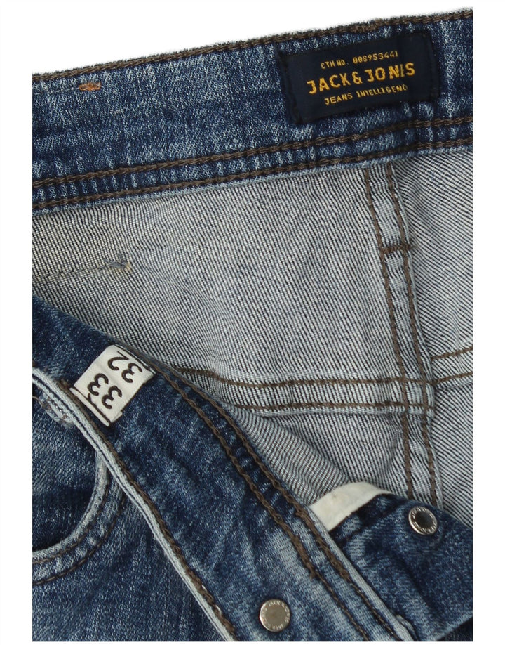 Jack & Jones Jean Slim GLENN W33 L32 Homme Bleu