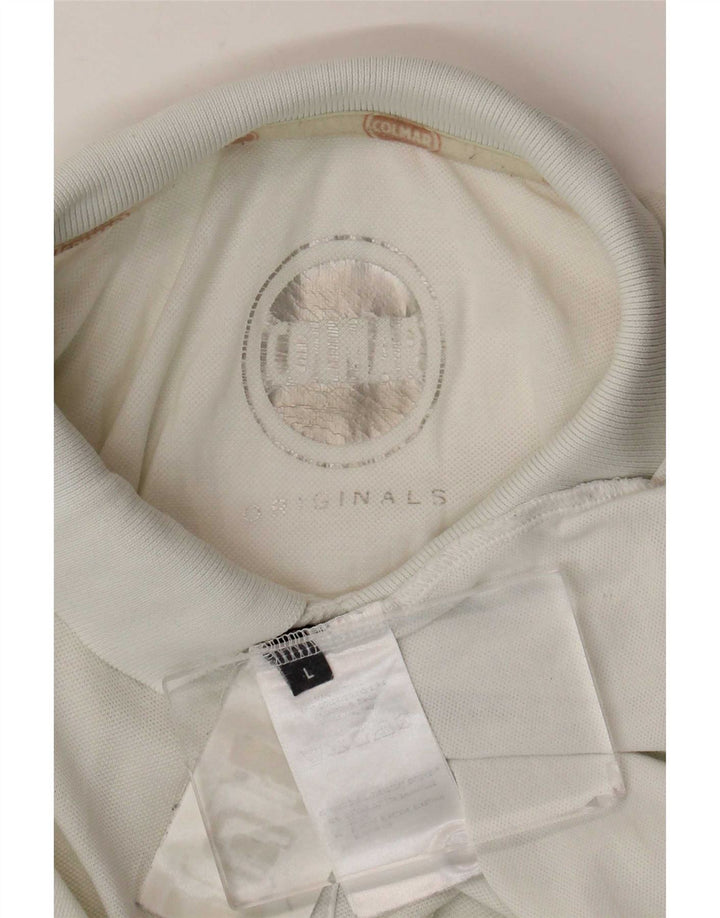 Colmar Polo Homme Large Blanc Élasthanne
