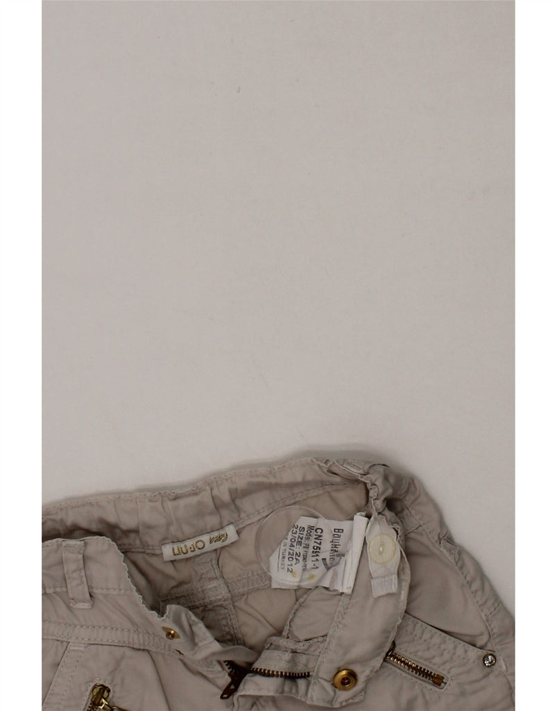 LIU JO Baby Girls Chino Shorts 18-24 Months W18 Grey Cotton Vintage Liu Jo and Second-Hand Liu Jo from Messina Hembry 