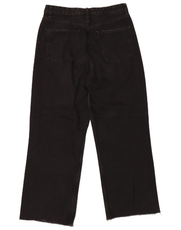 Zara Jean ample pour femme EU 42 Large W32 L28 Noir