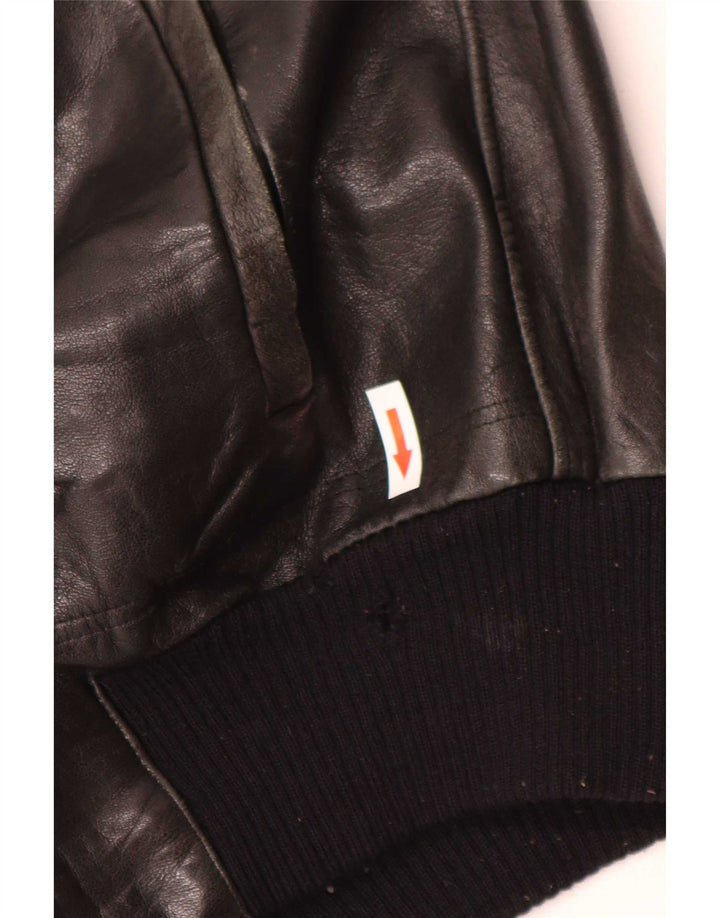 Marpel Veste en Cuir Homme IT 52 XL Noir