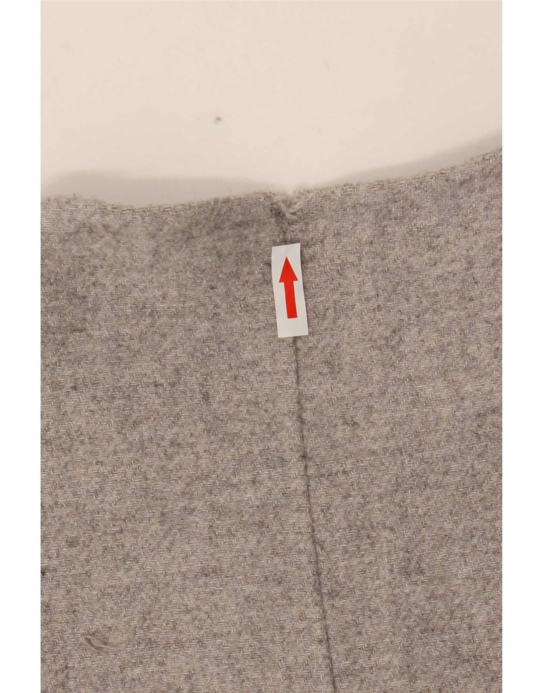 Zara Manteau surdimensionné à manches 3/4 pour femme UK 10 Petite laine grise