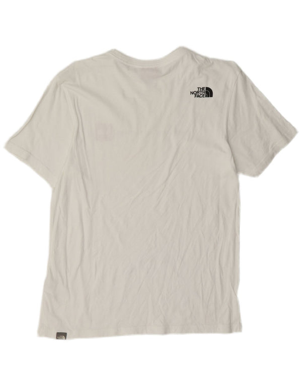 The North Face T-shirt graphique pour hommes, petit, en coton blanc