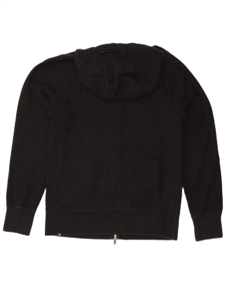Volcom Pull à capuche zippé graphique pour hommes, petit coton noir