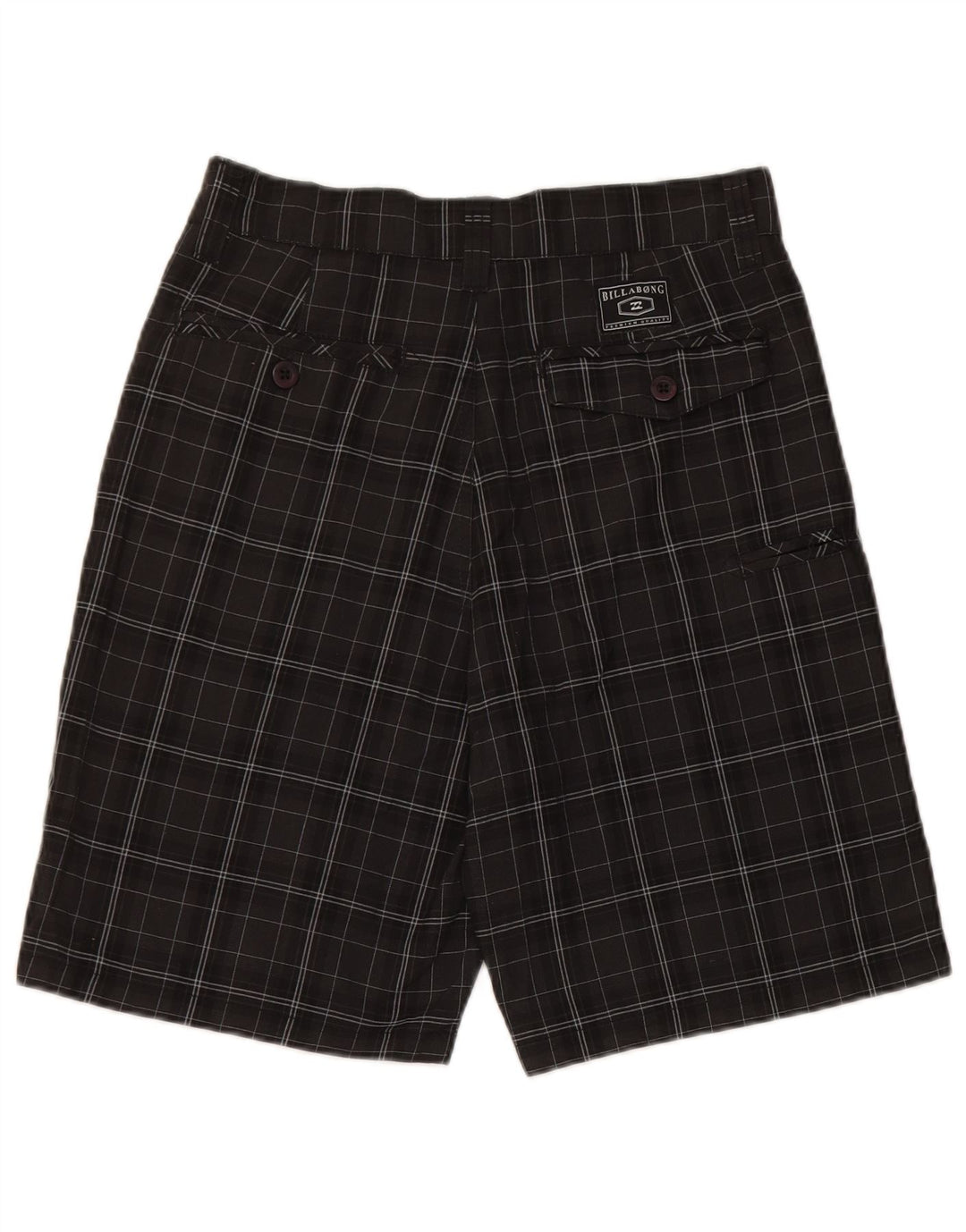 Billabong Short Chino Homme W28 Petit Carreau Noir