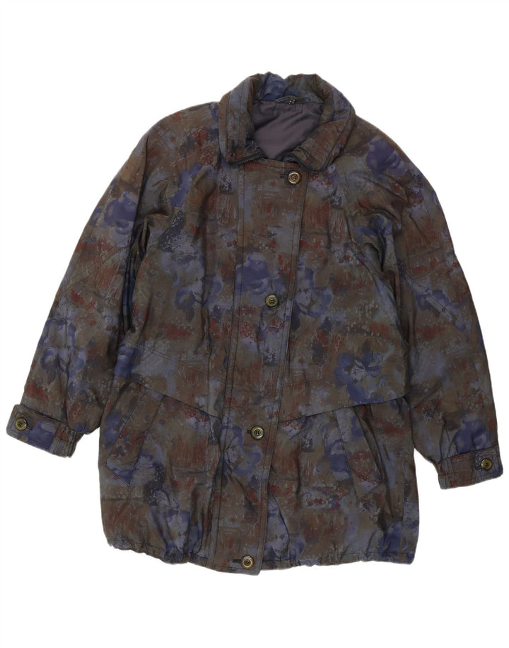 YOUR SIXTH SENSE Manteau coupe-vent pour femme UK 12 Medium Multicolore Floral