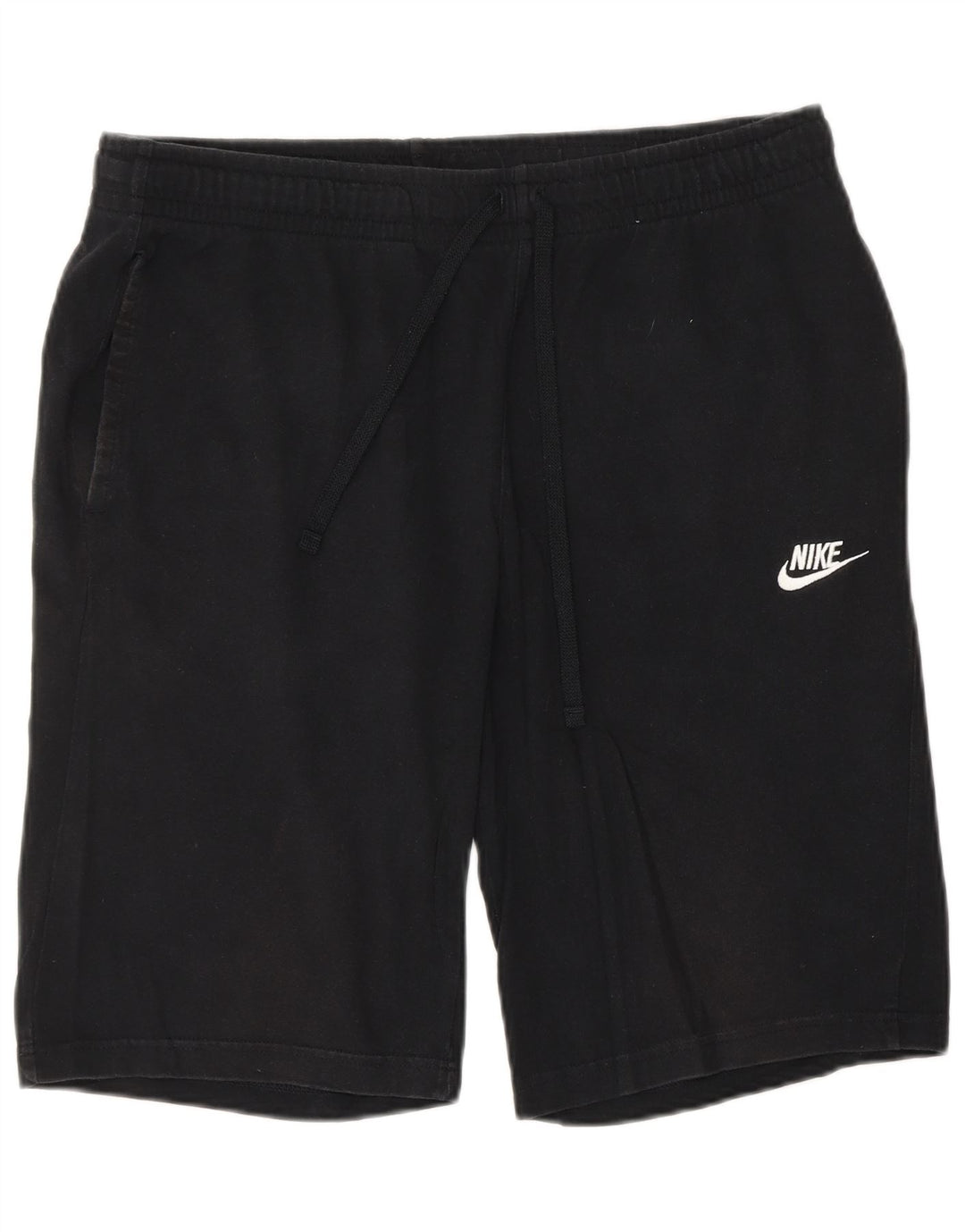 NIKE Short de sport pour hommes Grand coton noir