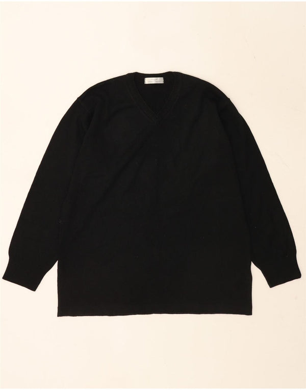 Marks & Spencer Pull col V pour garçon 13-14 ans Acrylique Noir