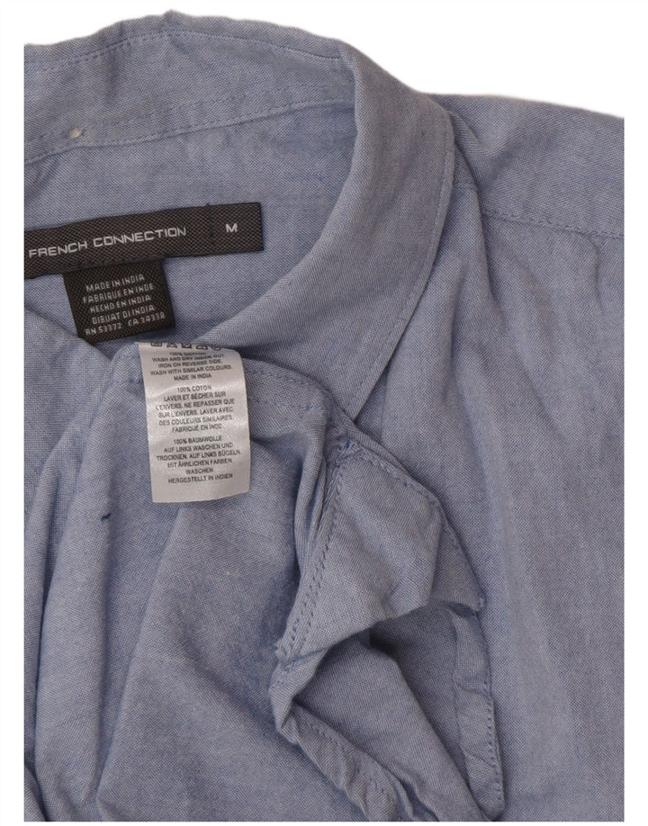 FRENCH CONNECTION Chemise Homme Bleu Moyen Coton