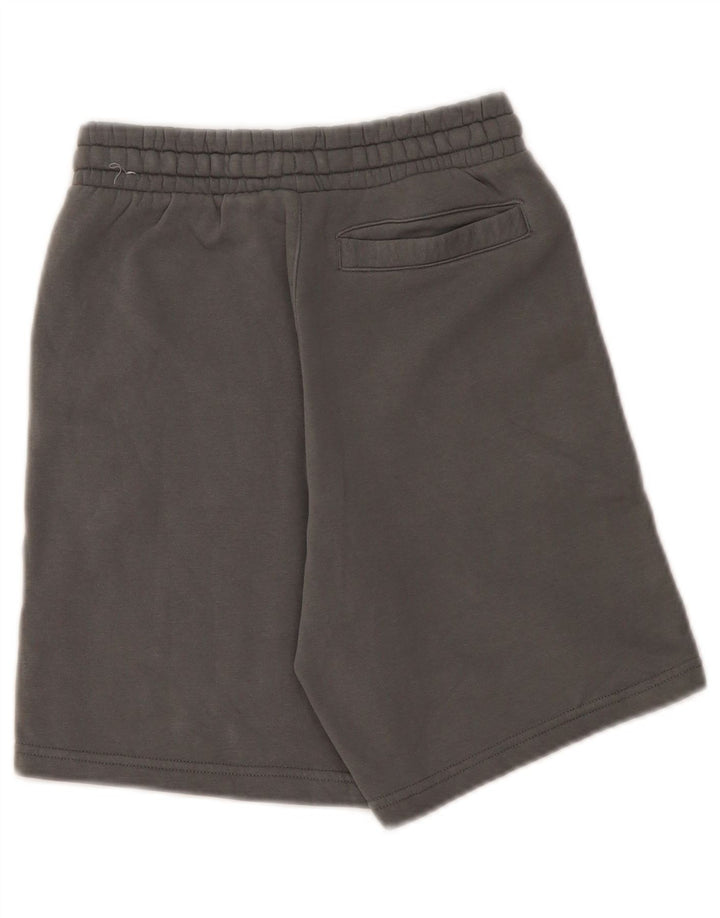 NIKE Short de sport garçon 10-11 ans gris moyen coton