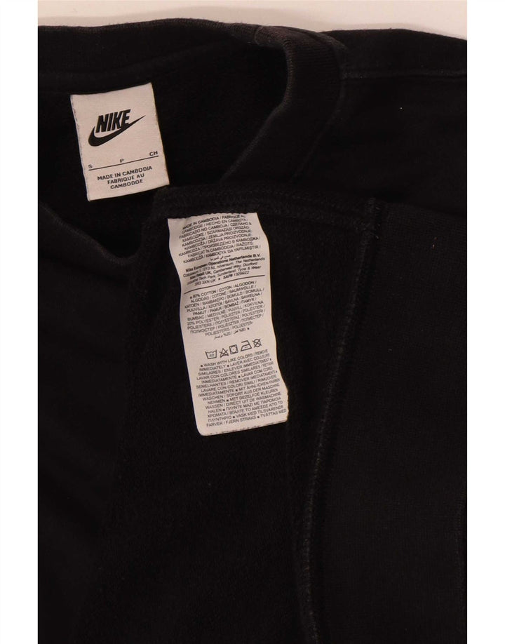 Nike Sweat-shirt pour homme en coton noir Taille S