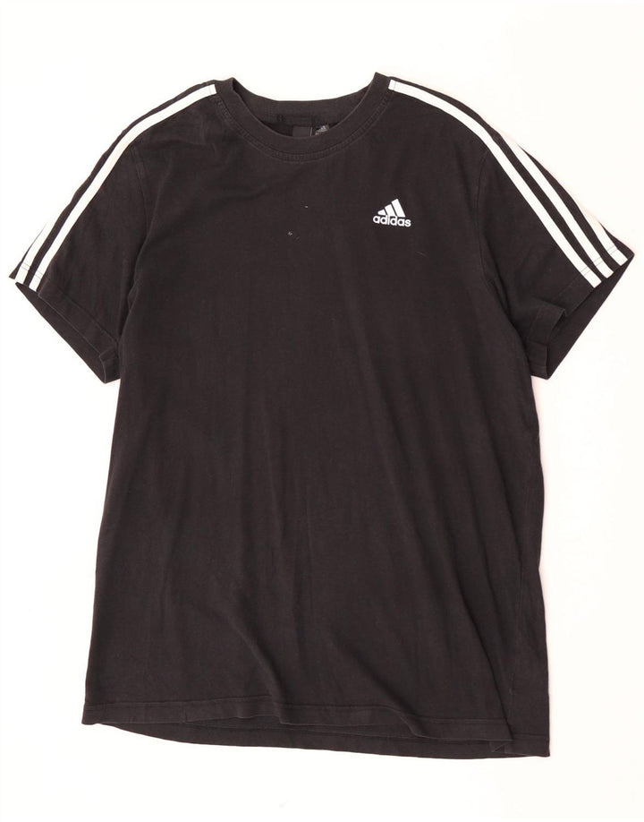 Adidas T-Shirt Homme Haut Grand Coton Noir