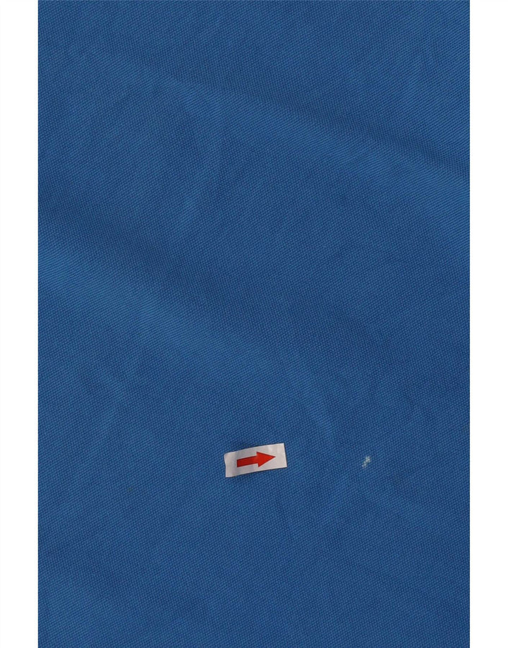 Diadora Polo Homme Bleu Moyen Coton