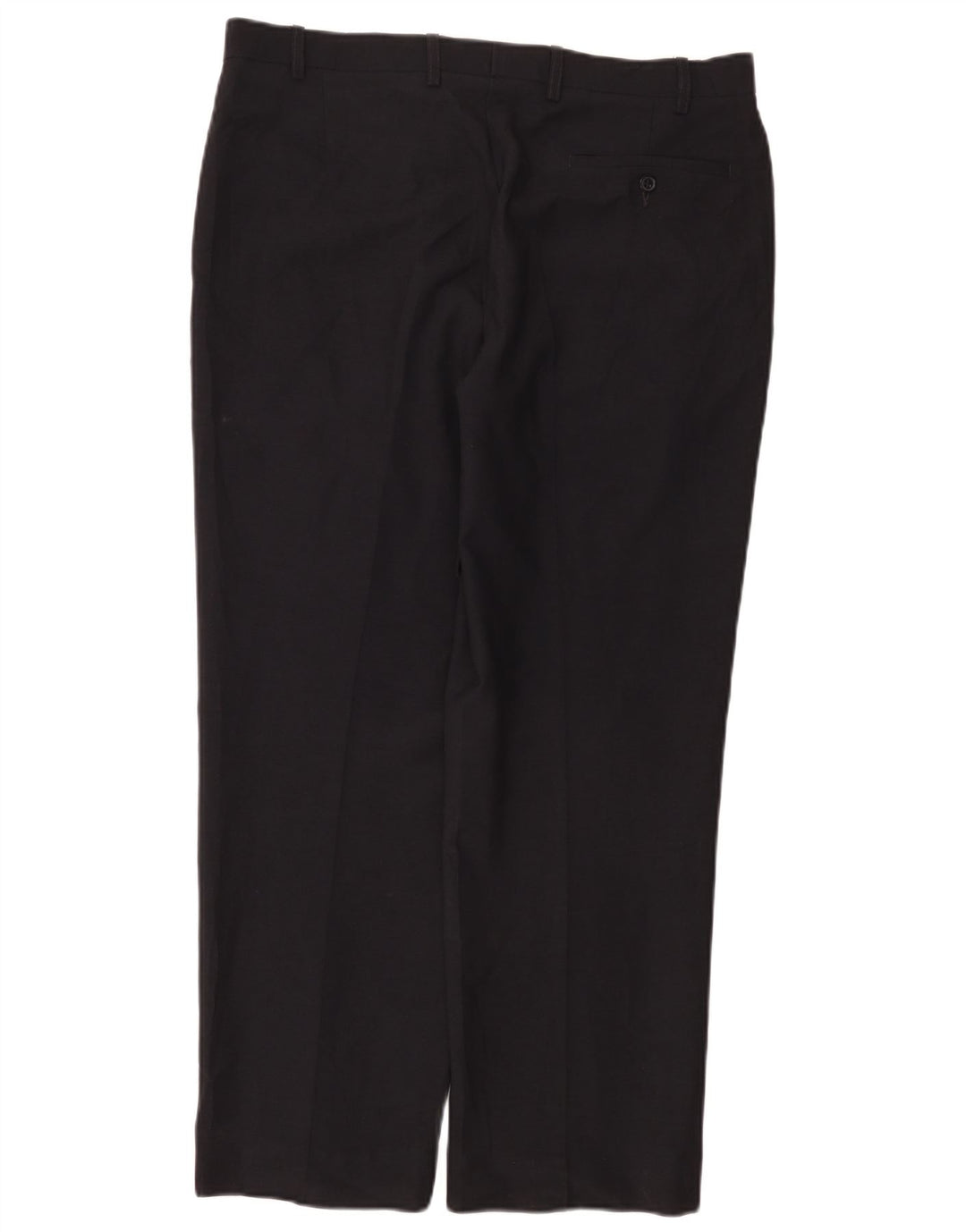 Marks & Spencer Pantalon de costume droit sur mesure pour homme W36 L29 Bleu marine
