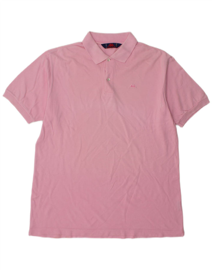 Kappa Polo Homme Grand Rose Coton