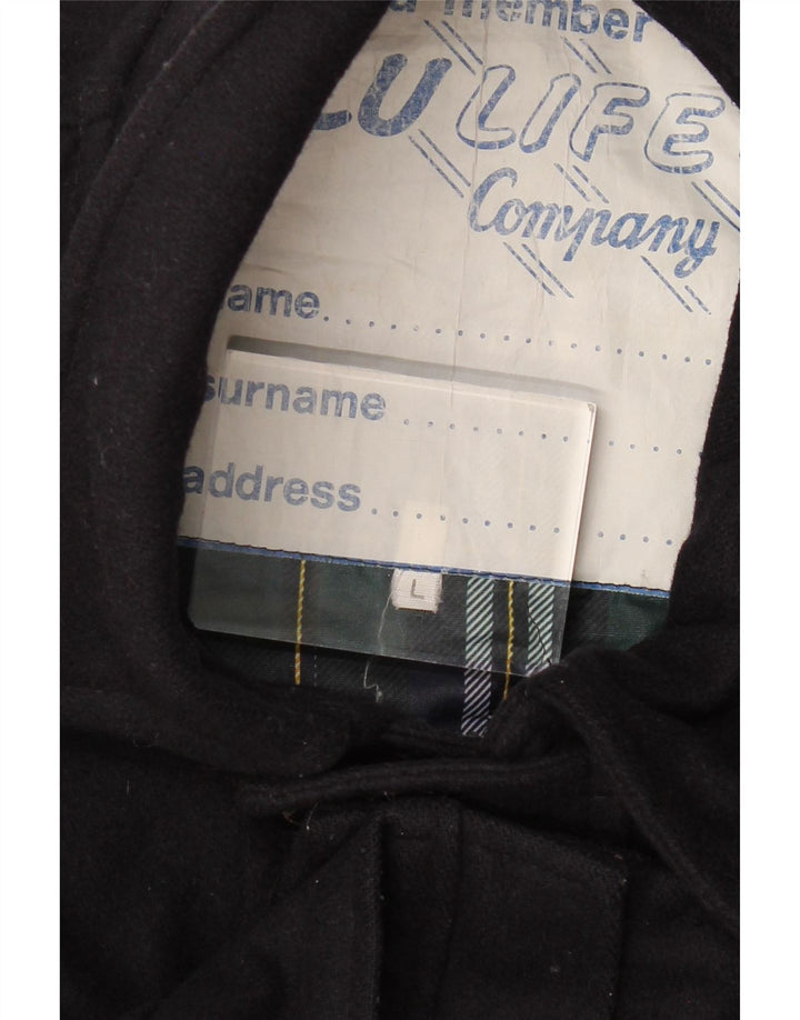 VINTAGE Mens Bomber Jacket UK 40 Large Navy Blue