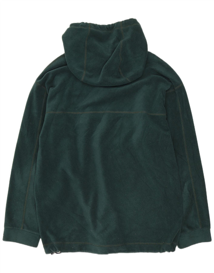 Murphy & Nye Pull à capuche en polaire graphique pour homme XL Vert Polyester