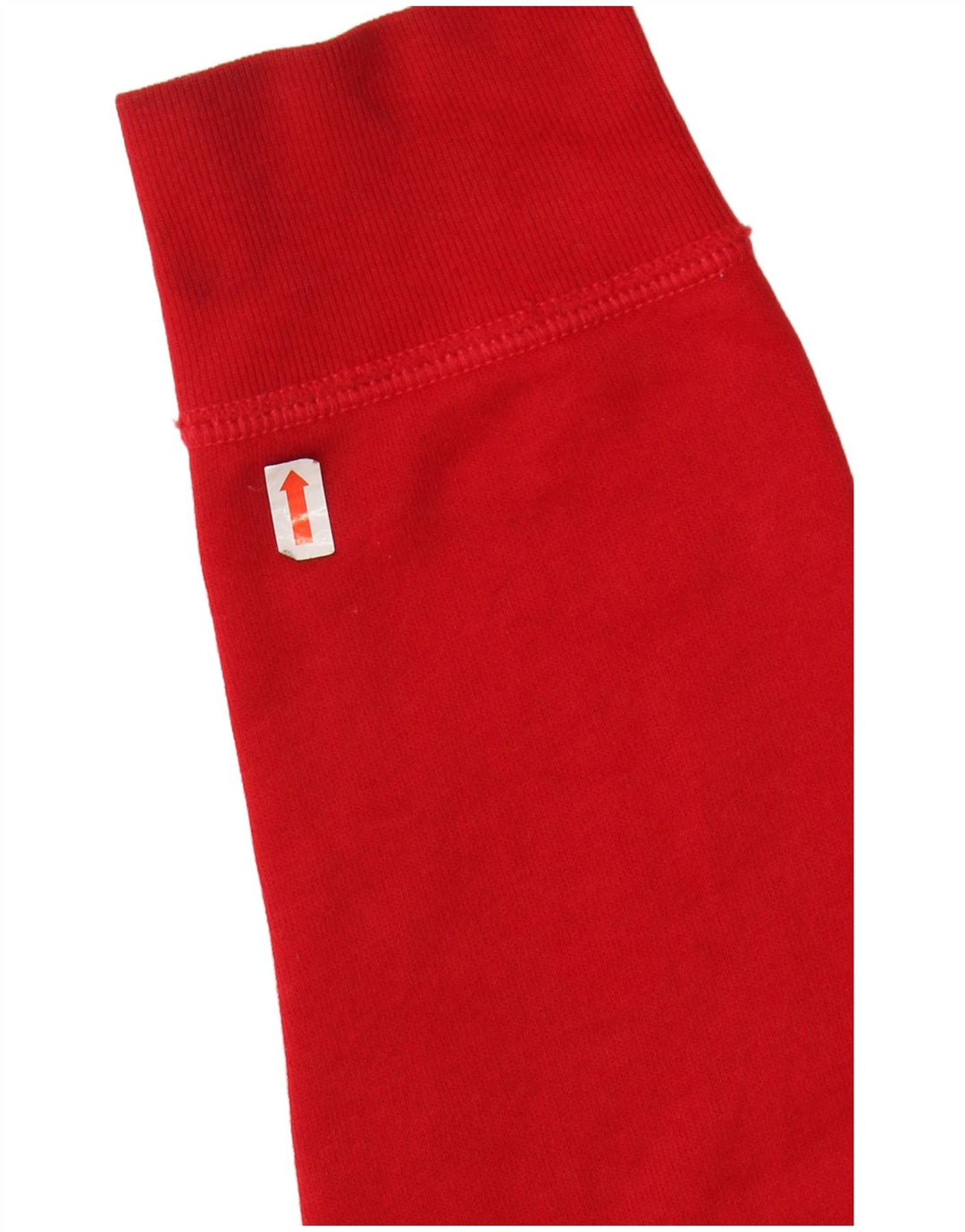 ABERCROMBIE & FITCH Pull à capuche zippé pour femme UK 16 Large Rouge