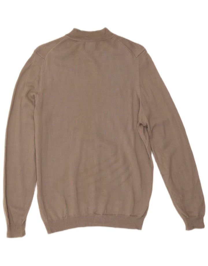 Zara Pull ras du cou pour femme UK 14 Marron moyen