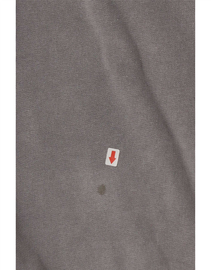 Wrangler Sweat-shirt pour homme en coton gris Taille L