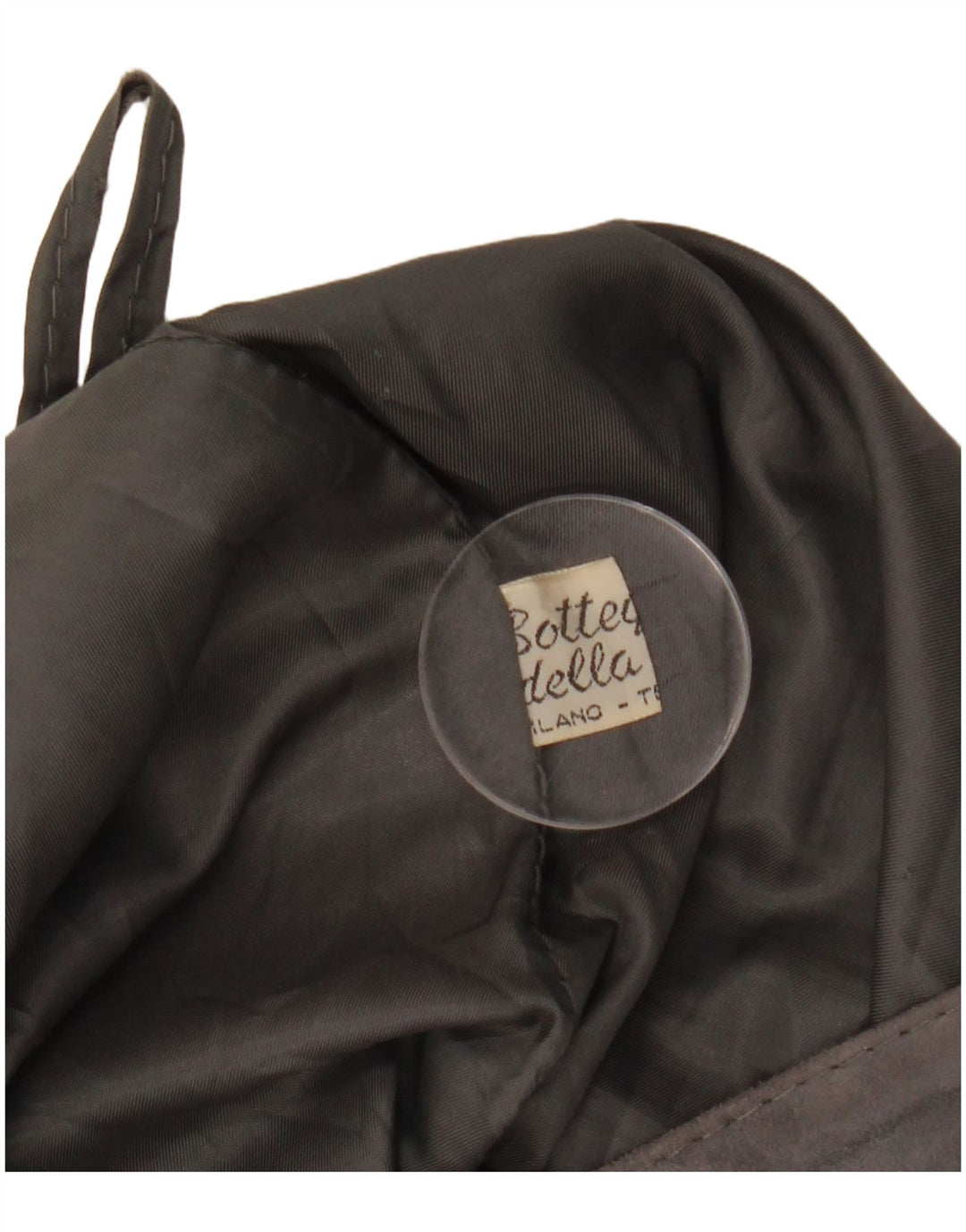 VINTAGE Jupe en daim pour femme IT 44 W27 L26 Gris