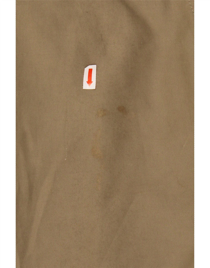 Jaeger Manteau coupe ample pour homme UK 38 Coton beige moyen