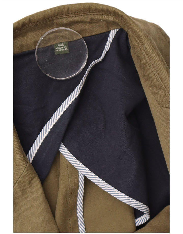 Orvis Veste Blazer 2 Boutons Homme UK 40 Grand Kaki Coton