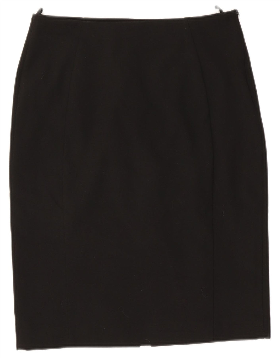 Benetton Jupe crayon femme UK 10 Small W27 Noir Polyester
