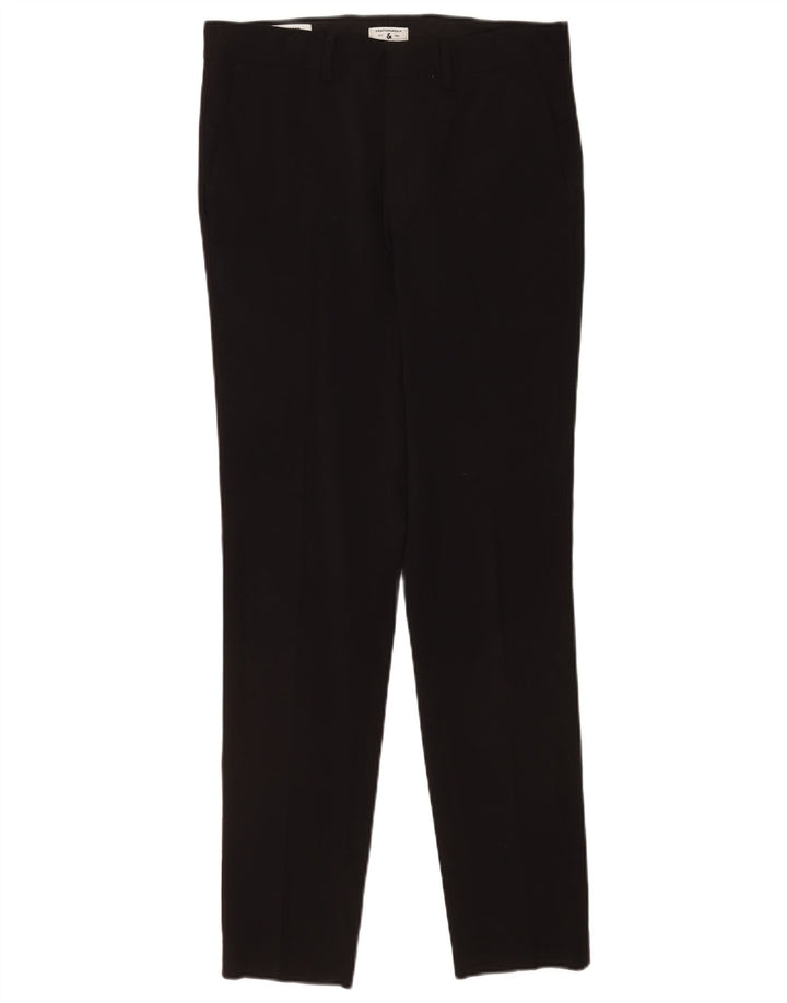 Jack & Jones Pantalon Chino Slim Homme W30 L32 Noir Polyester