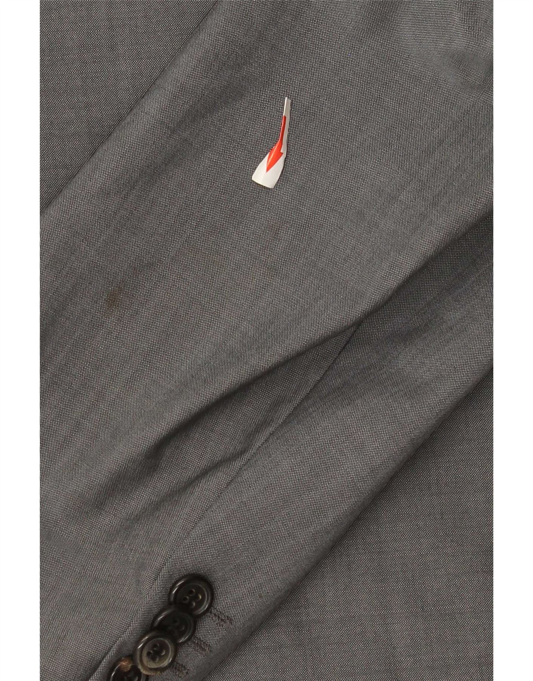 Hugo Boss Veste blazer à 2 boutons pour homme EU 48 Gris moyen Laine