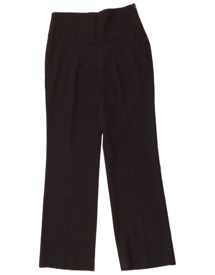 Zara Pantalon décontracté droit pour femme Medium W28 L32 Noir