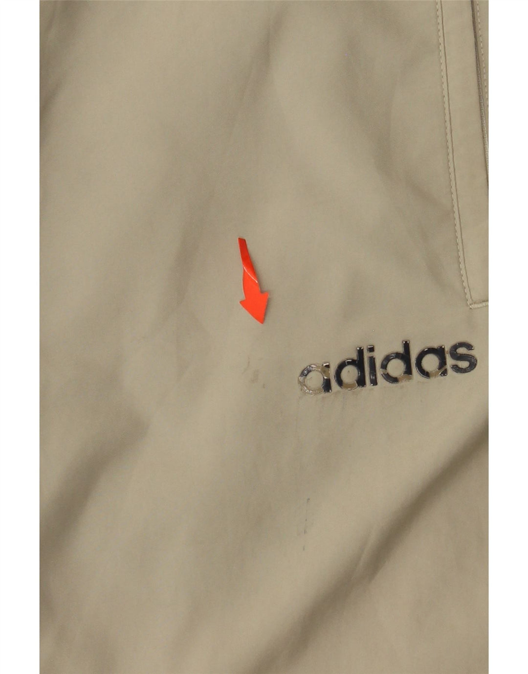 ADIDAS Pantalon de survêtement homme petit vert polyester