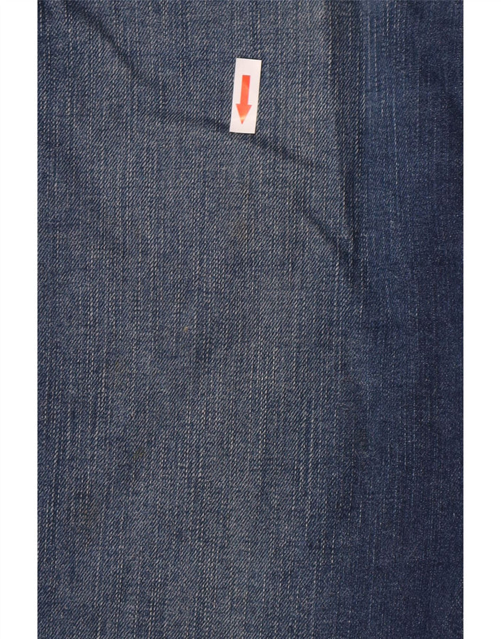 Armani Femme Bootcut Jeans W31 L31 Bleu Coton