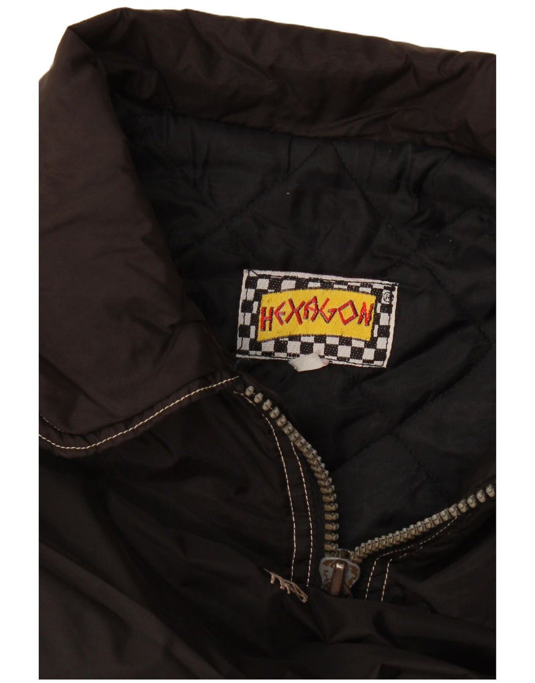 Veste Bomber Homme Vintage UK 42 XL Noir