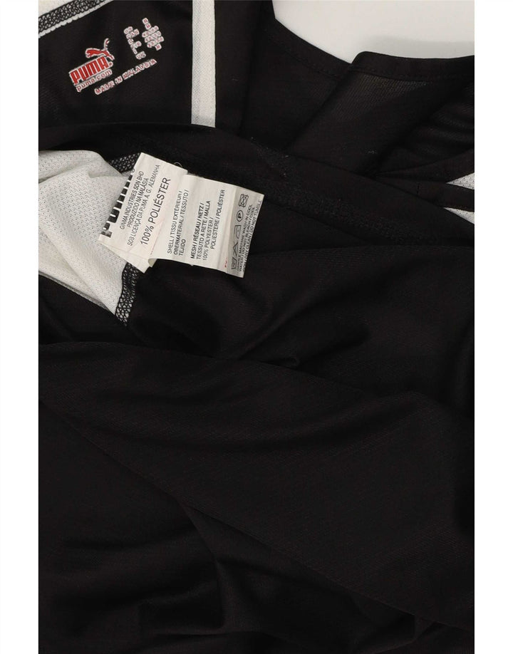 Puma Débardeur Homme Noir Moyen Polyester Colorblock