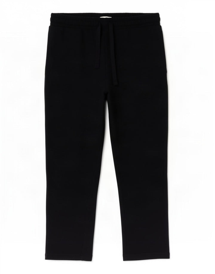 Marks & Spencer Pantalon de survêtement pour homme Large Noir Coton