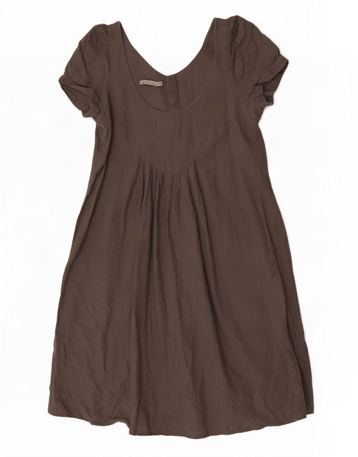 Kookai Robe trapèze pour femme EU 40 Gris moyen