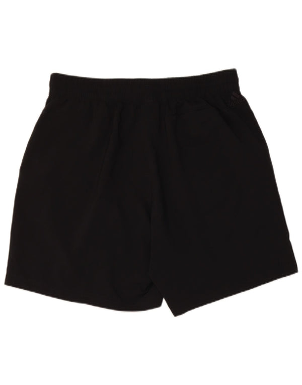 Adidas Short de sport graphique pour homme XL Noir Polyester