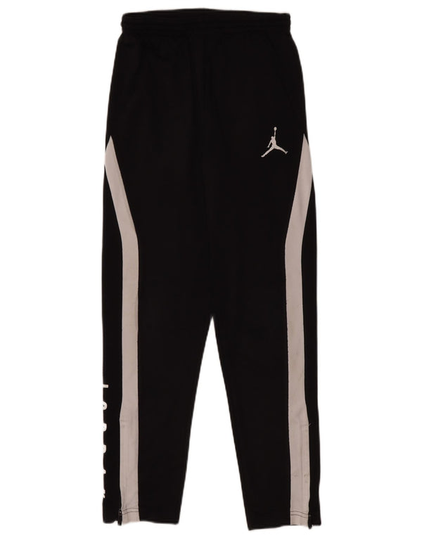 Jordan Pantalon de survêtement graphique pour garçon 12-13 ans Large Noir Colourblock