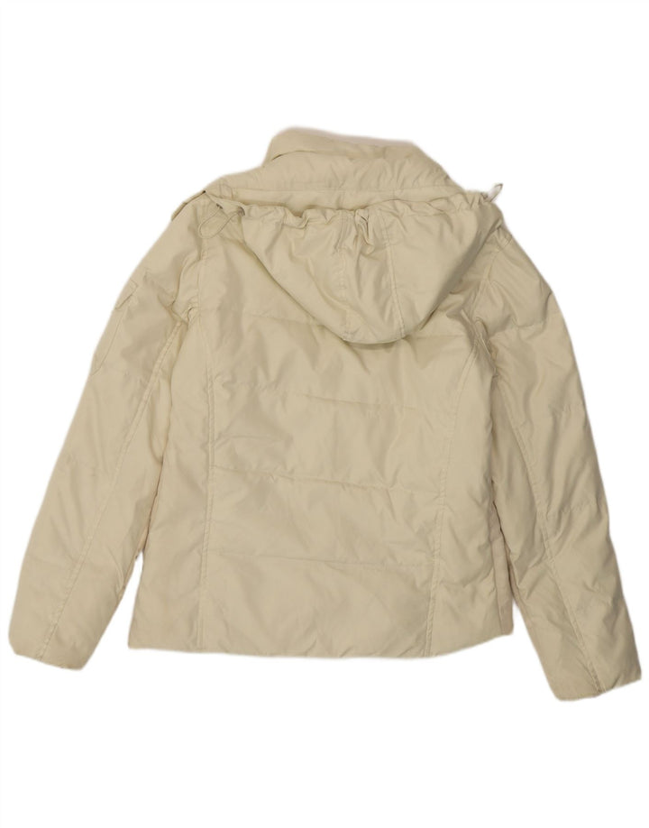 O'Neill Veste matelassée à capuche pour homme UK 36 Small Off White Polyester
